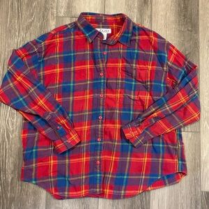 🐊Izod🐊Vintage Plaid Shirt